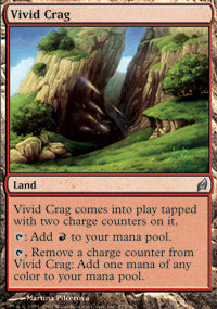 Vivid Crag (Lorwyn) Near Mint Italian