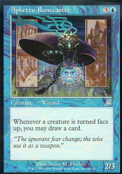 Aphetto Runecaster (Scourge) Light Play Foil