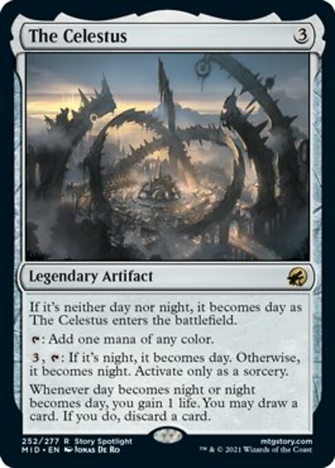 The Celestus (Innistrad: Midnight Hunt) Near Mint Foil