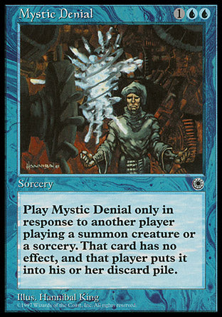 Mystic Denial (Portal) Near Mint