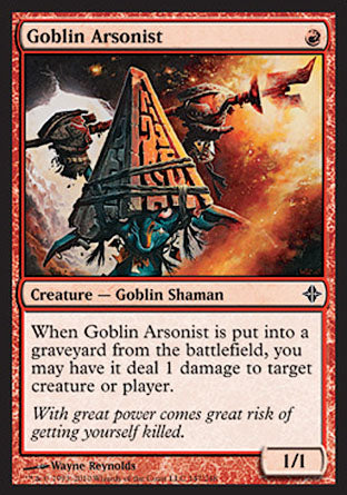 Goblin Arsonist (Rise of the Eldrazi) Near Mint
