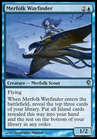 Merfolk Wayfinder (Duel Decks: Jace vs Vraska) Near Mint