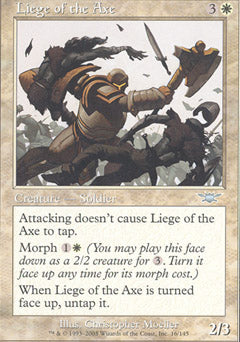 Liege of the Axe (Legions) Near Mint Foil