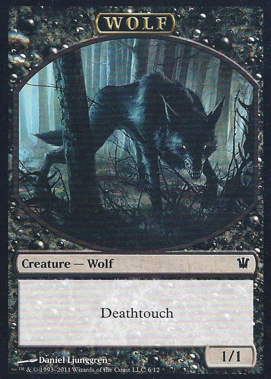 Black Wolf (Token) (Innistrad) Near Mint