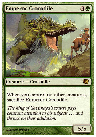 Emperor Crocodile (8th Edition) Near Mint Foil