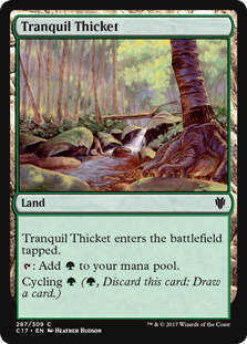 Tranquil Thicket (Commander 2017) Near Mint