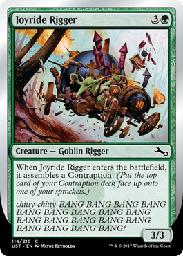Joyride Rigger (Unstable) Near Mint