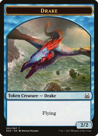 Drake Token (Duel Decks: Mind vs Might) Near Mint