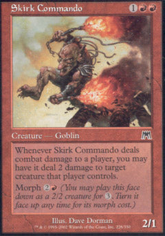 Skirk Commando (Onslaught) Near Mint Foil