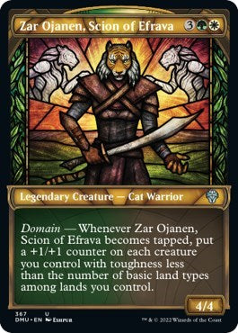 Zar Ojanen, Scion of Efrava (Textured Foil) (Dominaria United) Near Mint
