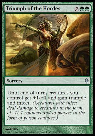 Triumph of the Hordes (New Phyrexia) Near Mint