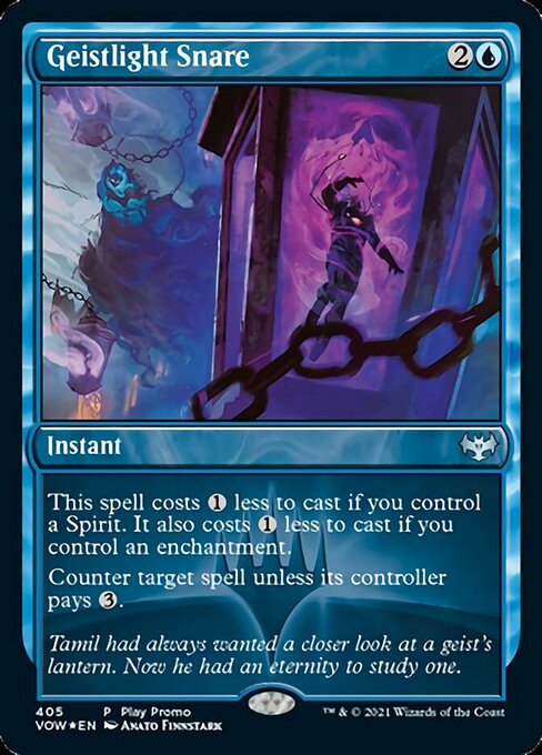 Geistlight Snare (Promo Pack) (Innistrad: Crimson Vow) Near Mint