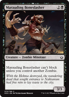 Marauding Boneslasher (Hour of Devastation) Near Mint Foil