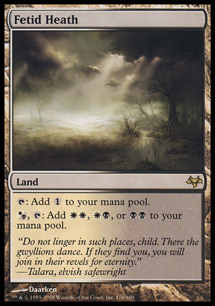 Fetid Heath (Eventide) Near Mint Foil