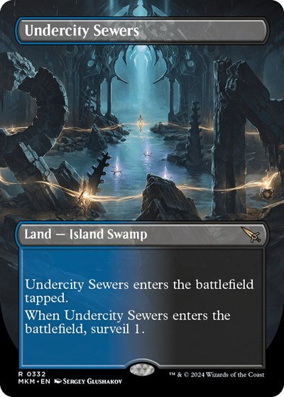 Undercity Sewers (Borderless) (Murders at Karlov Manor) Near Mint