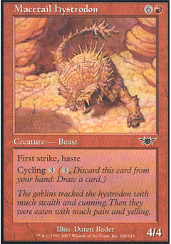 Macetail Hystrodon (Legions) Near Mint Foil