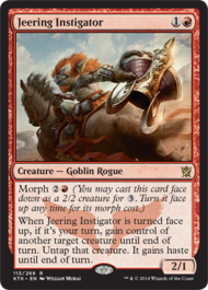 Jeering Instigator (Khans of Tarkir) Near Mint
