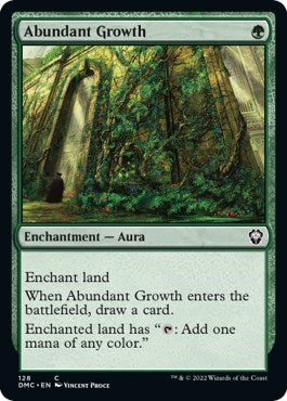 Abundant Growth (Commander: Dominaria United) Near Mint