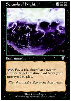 Strands of Night (7th Edition) Near Mint Foil