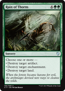 Rain of Thorns (Commander 2017) Near Mint