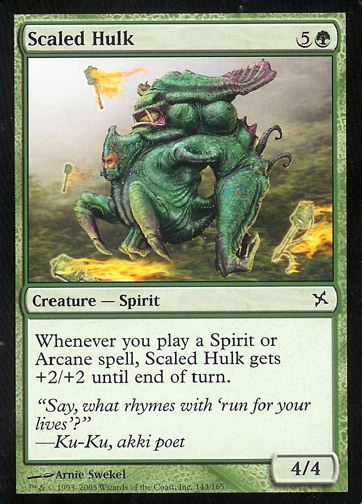 Scaled Hulk (Betrayers of Kamigawa) Near Mint Foil