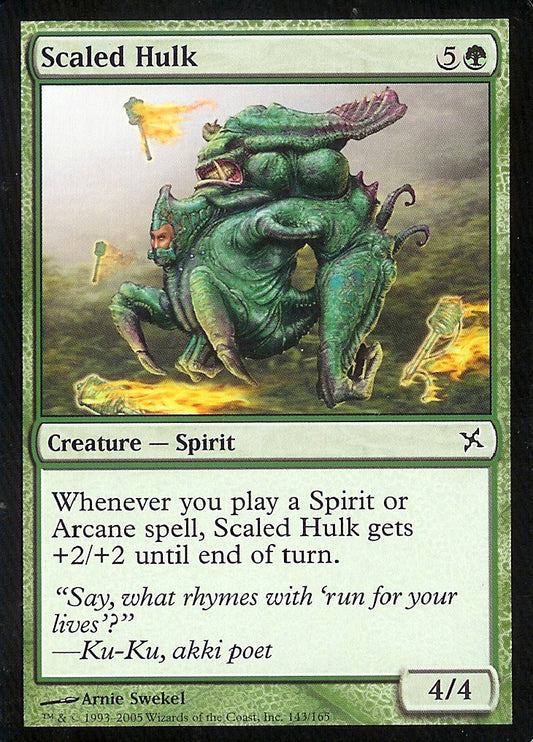 Scaled Hulk (Betrayers of Kamigawa) Near Mint Foil