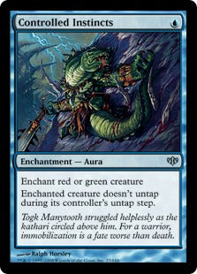 Controlled Instincts (Conflux) Light Play Foil