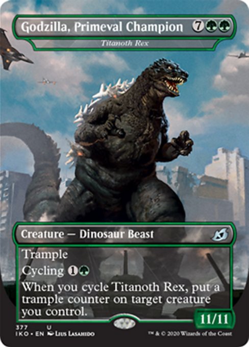 Godzilla, Primeval Champion (Ikoria: Lair of Behemoths) Near Mint