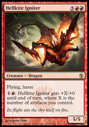 Hellkite Igniter (Mirrodin Besieged) Near Mint