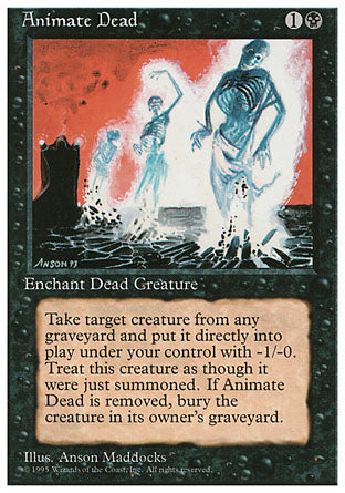 Animate Dead (4th Edition) Light Play