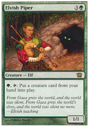 Elvish Piper (8th Edition) Near Mint Foil