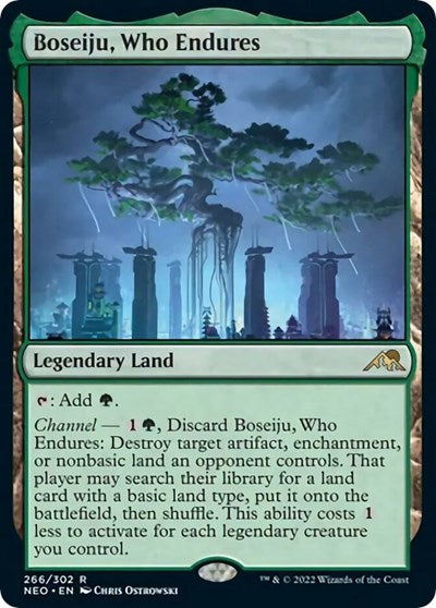 Boseiju, Who Endures (Kamigawa: Neon Dynasty) Near Mint