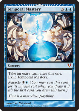 Temporal Mastery (Avacyn Restored) Light Play