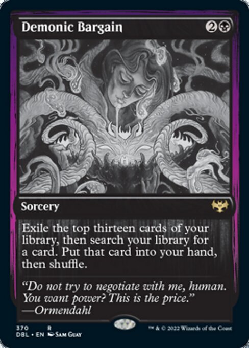 Demonic Bargain (Innistrad: Double Feature) Near Mint