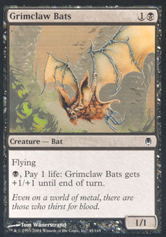 Grimclaw Bats (Darksteel) Light Play