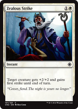 Zealous Strike (Conspiracy: Take the Crown) Near Mint