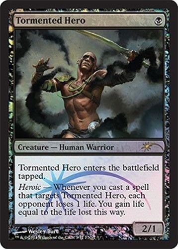 Tormented Hero (FNM ) (Promotional Cards) Near Mint Foil