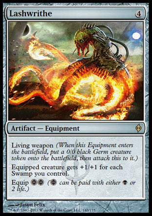 Lashwrithe (New Phyrexia) Near Mint