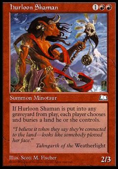 Hurloon Shaman (Weatherlight) Near Mint