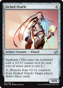 Etched Oracle (Modern Masters 2015) Near Mint Foil