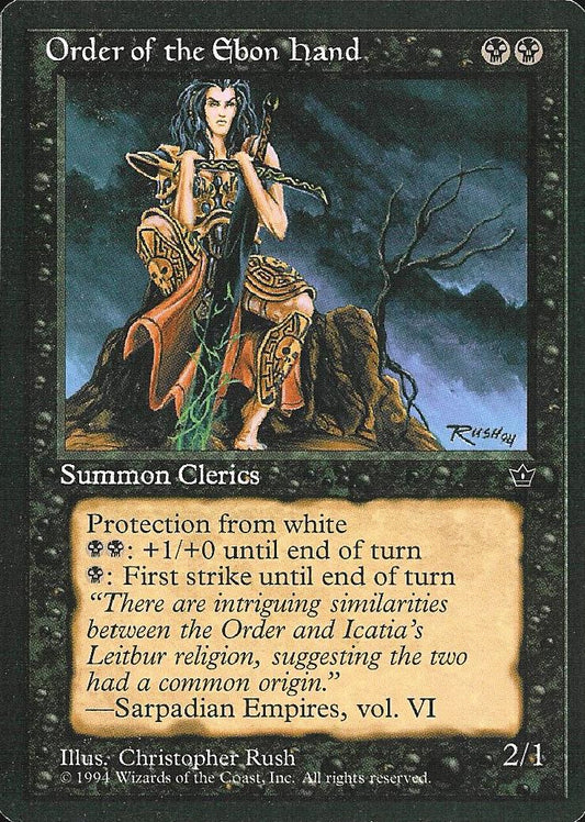 Order of the Ebon Hand (2) (Fallen Empires) Near Mint