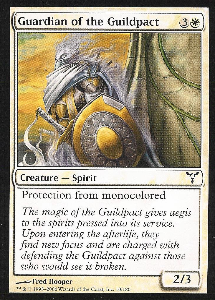 Guardian of the Guildpact (Dissension) Near Mint Foil French