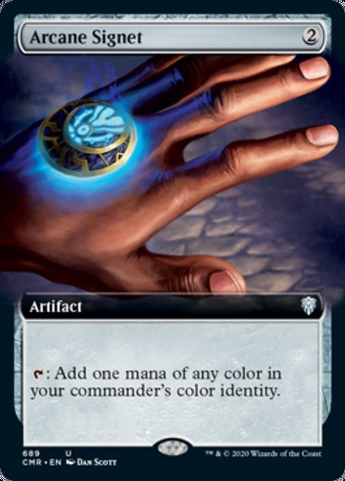 Arcane Signet (Extended Art) (Commander Legends) Near Mint