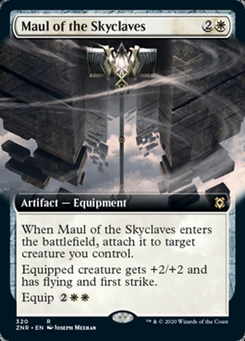 Maul of the Skyclaves (Extended Art) (Zendikar Rising) Near Mint