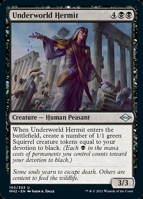 Underworld Hermit (Modern Horizons 2) Near Mint