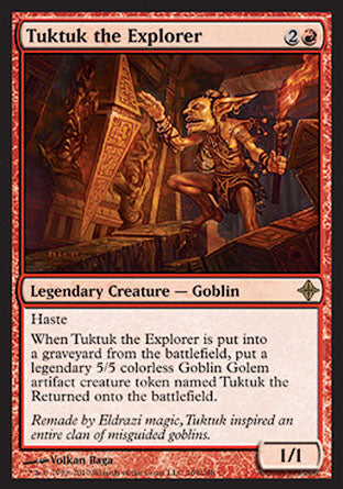 Tuktuk the Explorer (Rise of the Eldrazi) Light Play