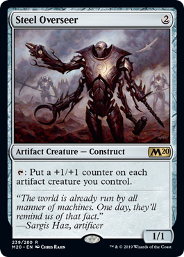 Steel Overseer (Magic 2020 Core Set) Near Mint