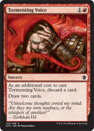 Tormenting Voice (Khans of Tarkir) Near Mint