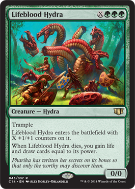 Lifeblood Hydra (Commander 2014 Edition) Near Mint