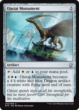 Ojutai Monument (Dragons of Tarkir) Near Mint